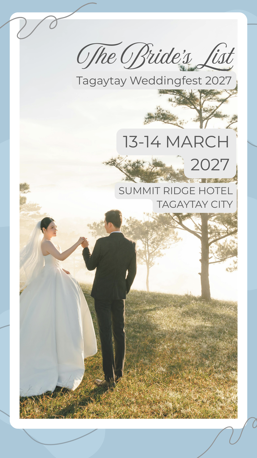 The Bride's List Tagaytay Weddingfest 2027