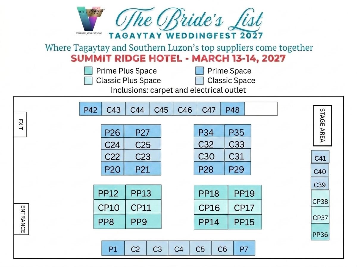 Tagaytay Weddingfest 2027 Floor Plan